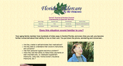 Desktop Screenshot of florida-eldercare.com